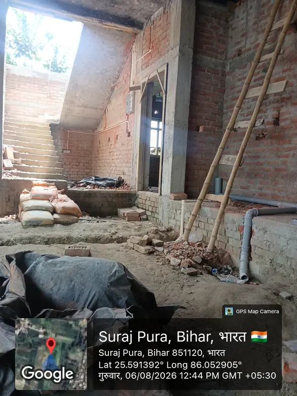 Construction site in Suraj Pura — AK Construction
